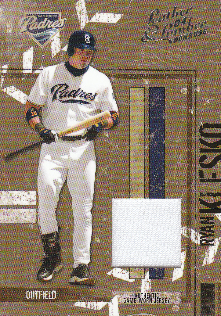 2004 Leather and Lumber Baseball "Materials and Signatures" Insert Cards - Bild 4 von 9