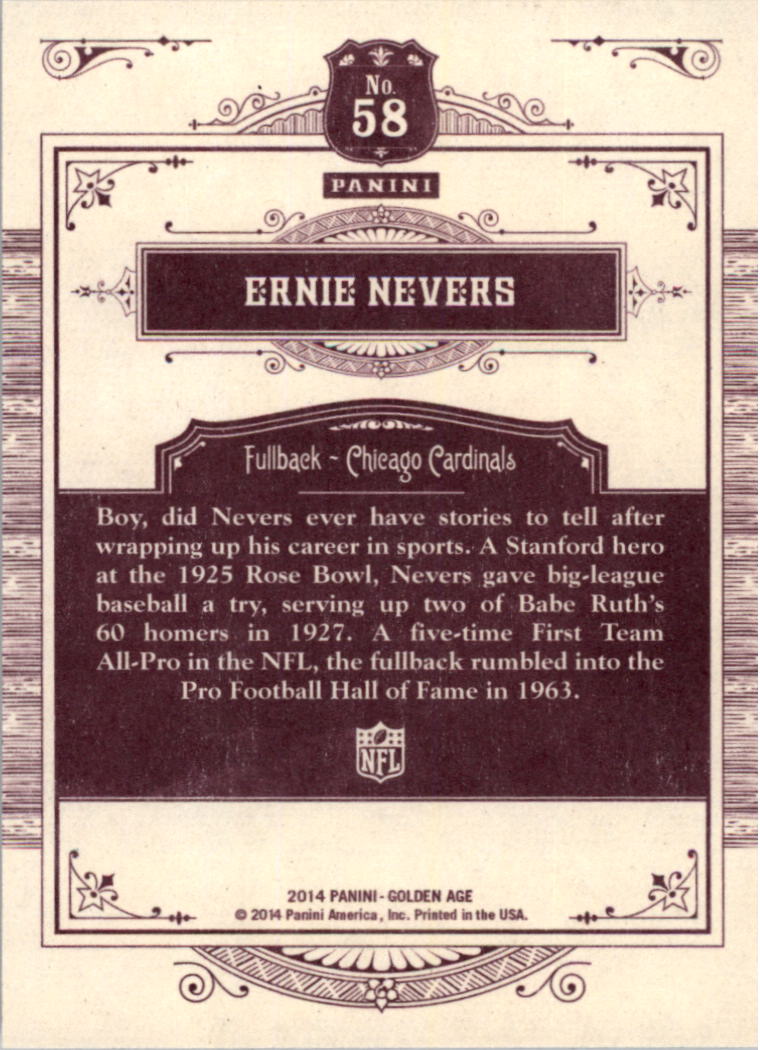 2014 Panini Golden Age Trading Card Pick