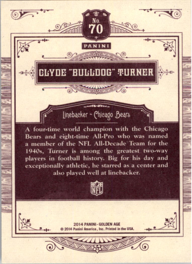 2014 Panini Golden Age Trading Card Pick