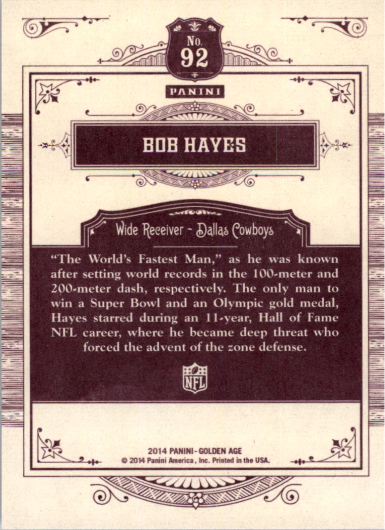 2014 Panini Golden Age Trading Card Pick