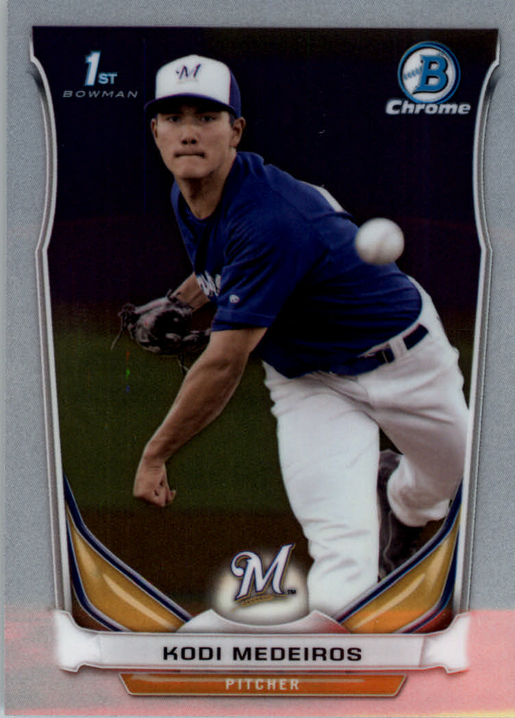 2014 Bowman Chrome Draft Baseball Card Pick