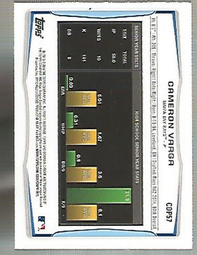 2014 Bowman Chrome Draft Baseball Card Pick