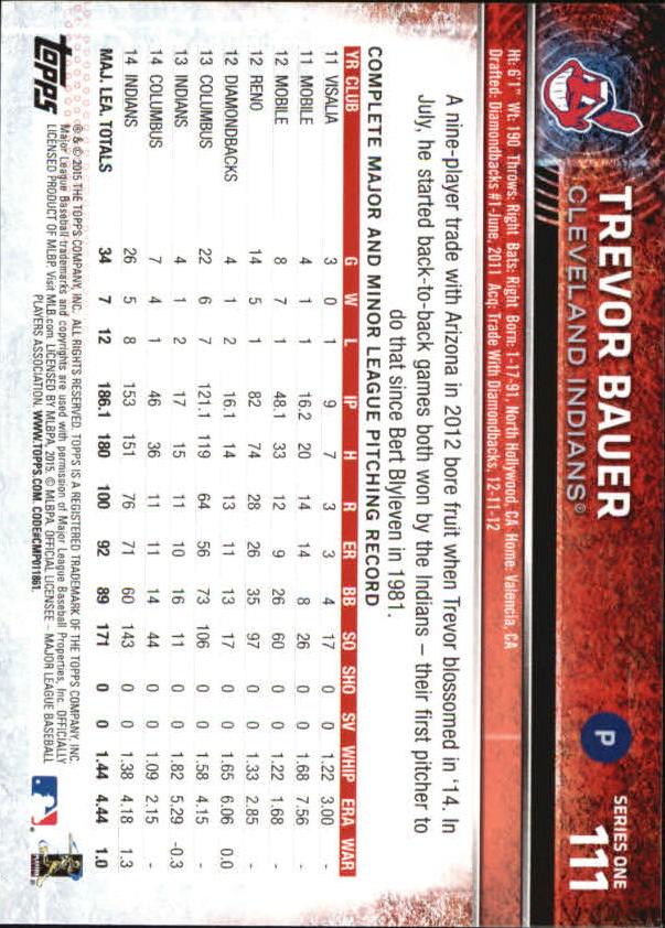 2015 Topps Baseball Part 1 - Picture 214 of 485