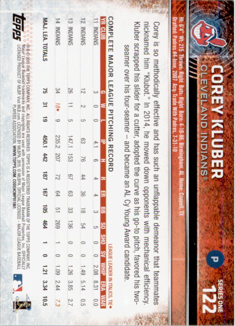 2015 Topps Baseball Part 1 - Picture 236 of 485