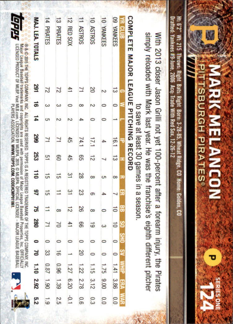 2015 Topps Baseball Part 1 - Picture 240 of 485