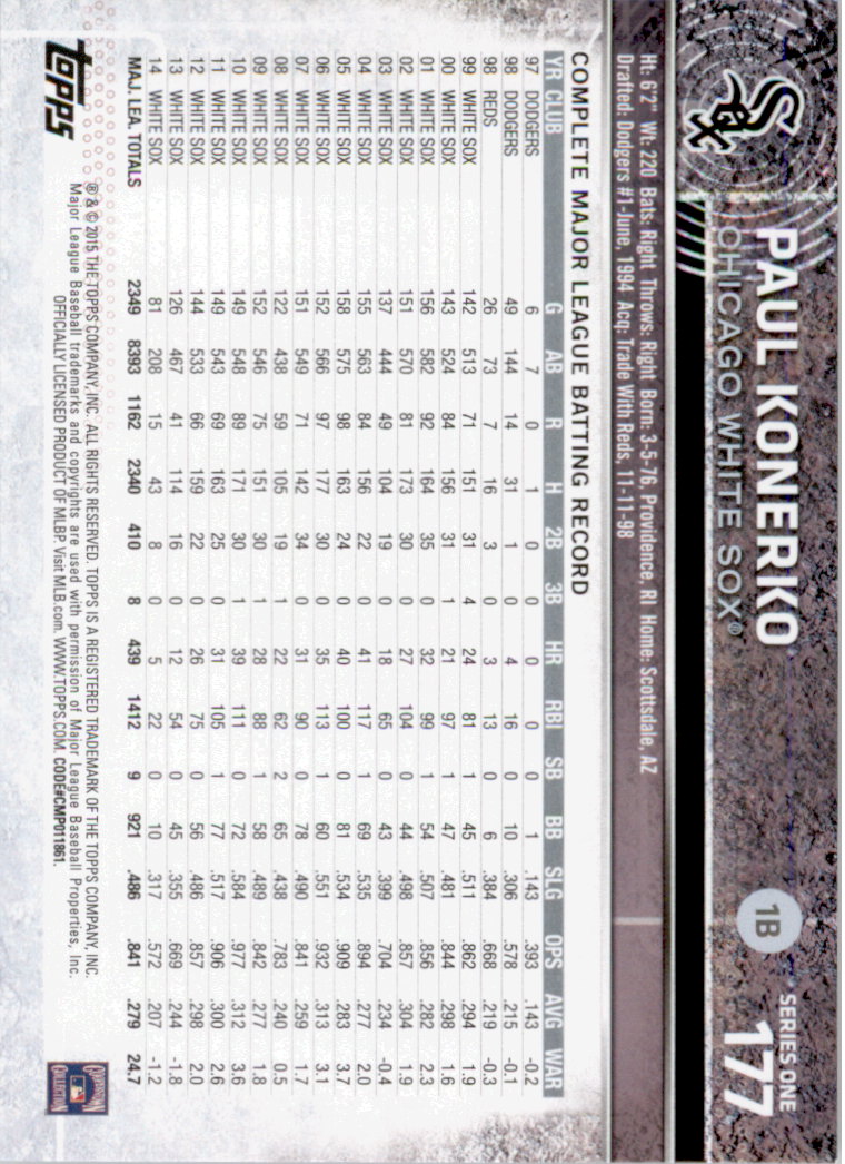 2015 Topps Baseball Part 1 - Picture 342 of 485