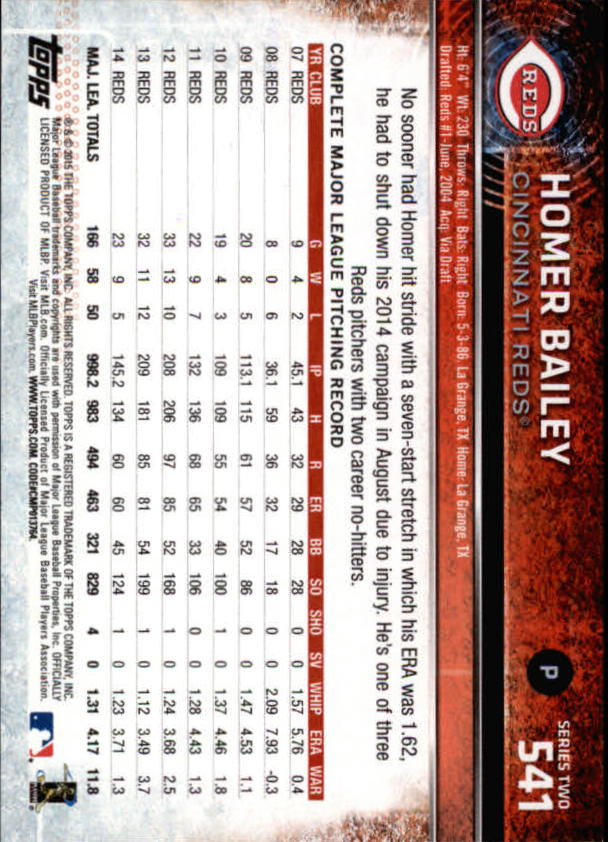 2015 Topps Baseball Part 3 - Picture 21 of 335