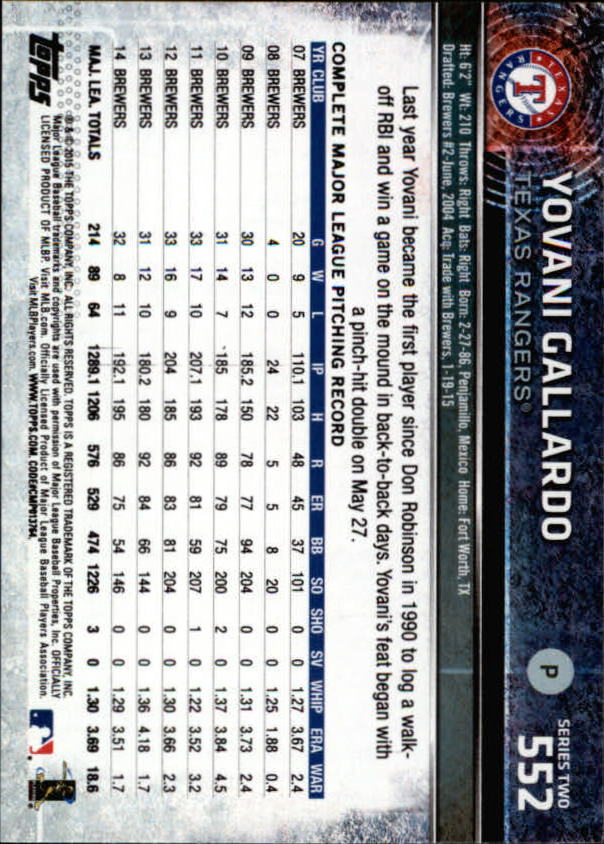 2015 Topps Baseball Part 3 - Picture 43 of 335