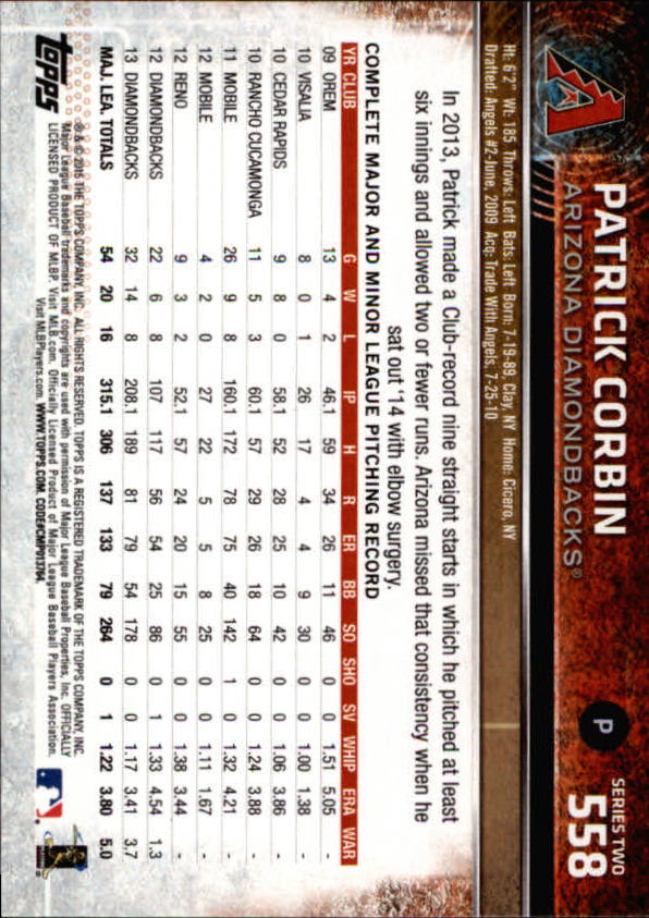 2015 Topps Baseball Part 3 - Picture 55 of 335