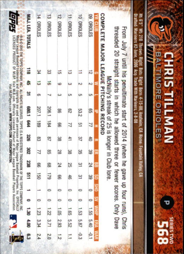 2015 Topps Baseball Part 3 - Picture 75 of 335