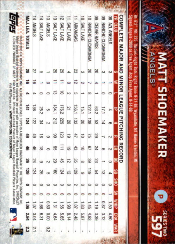 2015 Topps Baseball Part 3 - Picture 134 of 335