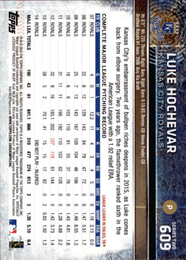 2015 Topps Baseball Part 3 - Picture 158 of 335