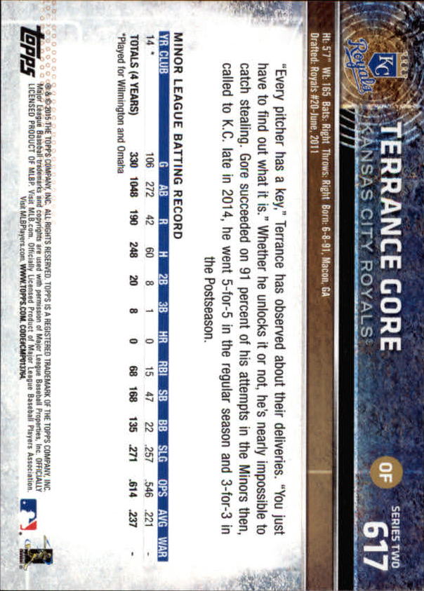2015 Topps Baseball Part 3 - Picture 173 of 335