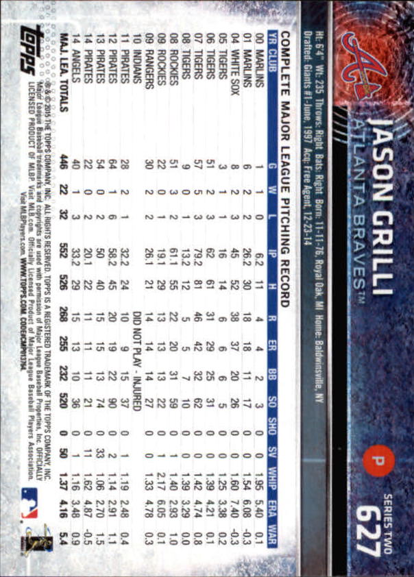 2015 Topps Baseball Part 3 - Picture 193 of 335