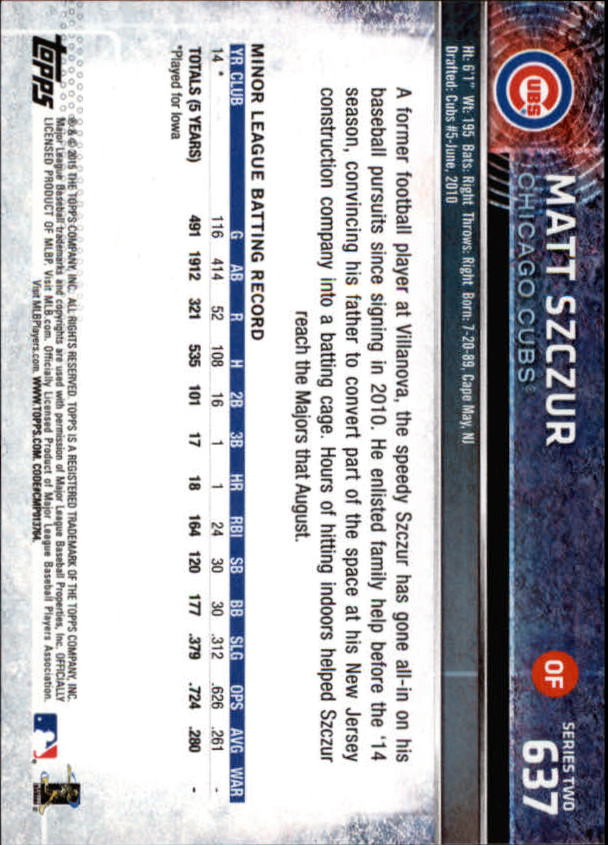 2015 Topps Baseball Part 3 - Picture 213 of 335