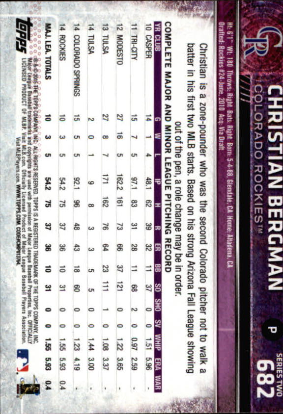 2015 Topps Baseball Part 3 - Picture 303 of 335