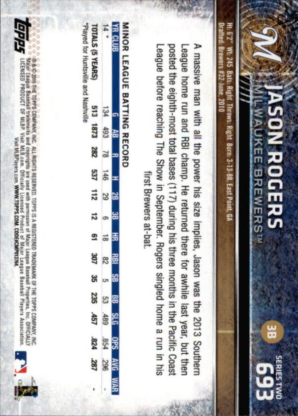 2015 Topps Baseball Part 3 - Picture 323 of 335