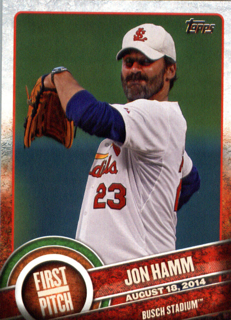 Topps shows off First Pitch cards from 2015 Series 1 Baseball