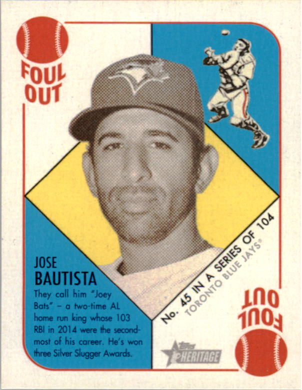 B1074- 2015 Topps Heritage '51 Collection BB Cards -You Pick- 15+ FREE US SHIP