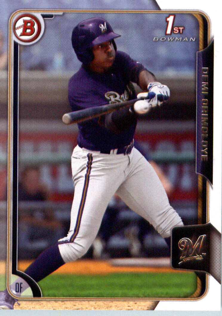 2015 Bowman Draft Baseball YOU PICK - Picture 7 of 305