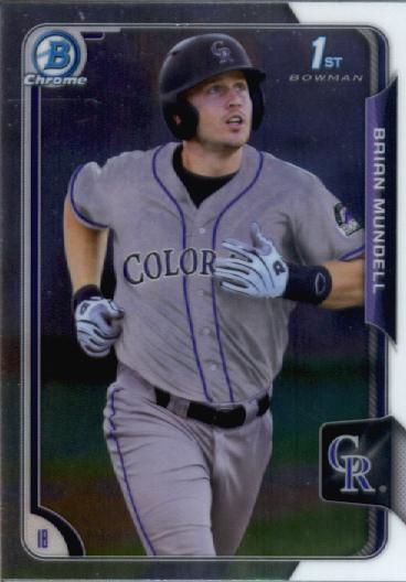 2015 Bowman Chrome Draft Baseball - Picture 158 of 313