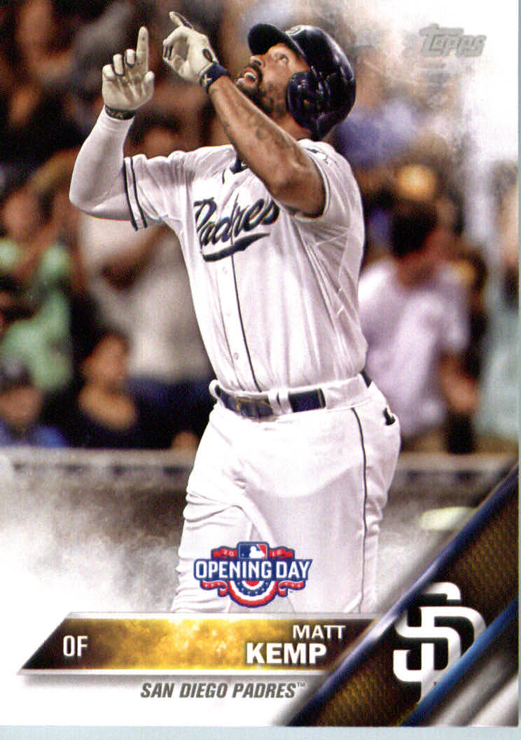 2016 Topps Opening Day Baseball Part 1 Main - Picture 164 of 199