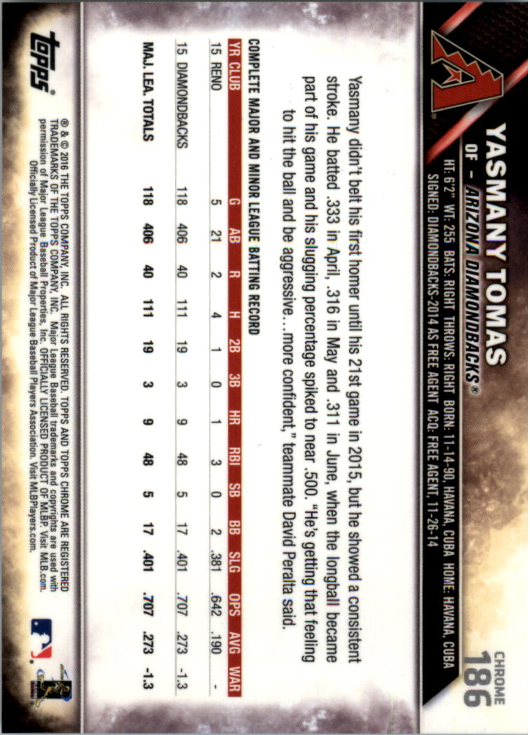 2016 Topps Cromato Zaffiro Edizione Baseball 102-201 A SCELTA - Foto 165 di 193