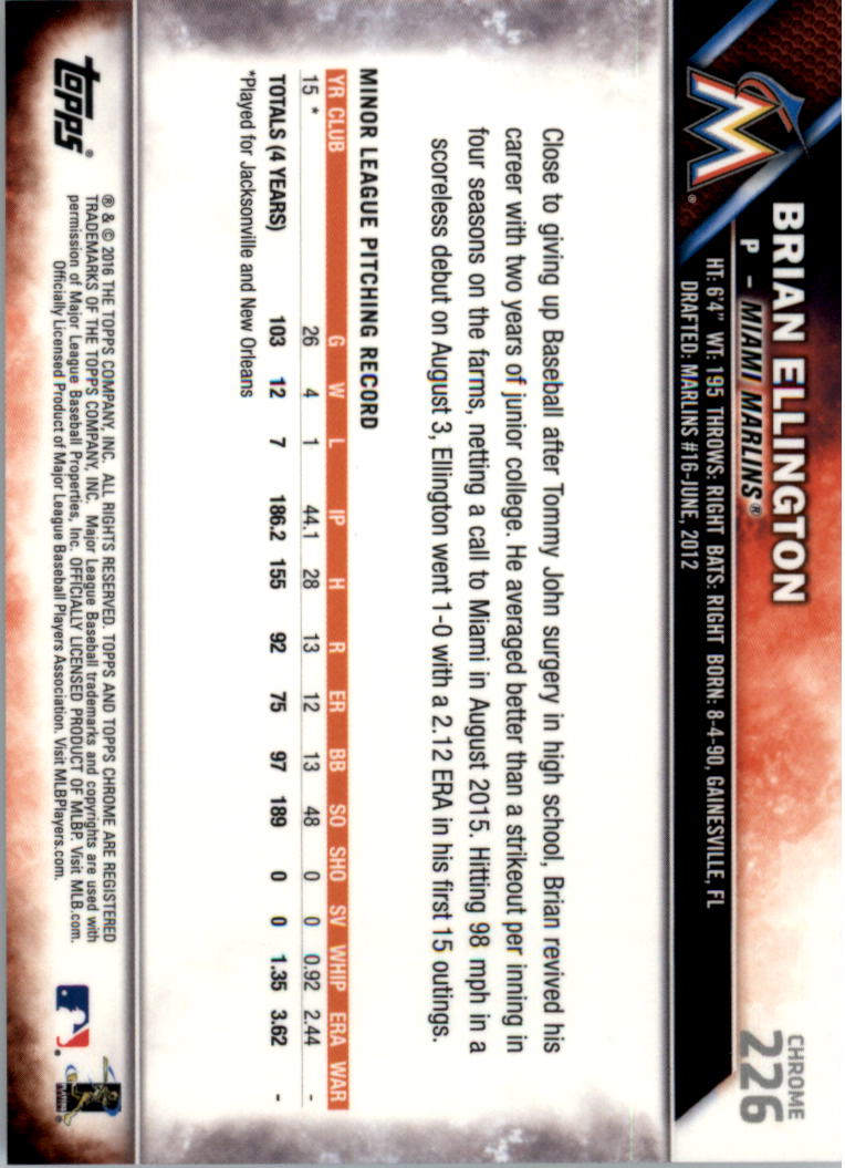 Béisbol 202-301 2016 cromo edición zafiro 202-301 tú eliges - Imagen 49 de 191