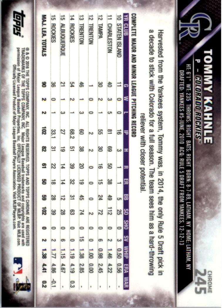 Béisbol 202-301 2016 cromo edición zafiro 202-301 tú eliges - Imagen 85 de 191