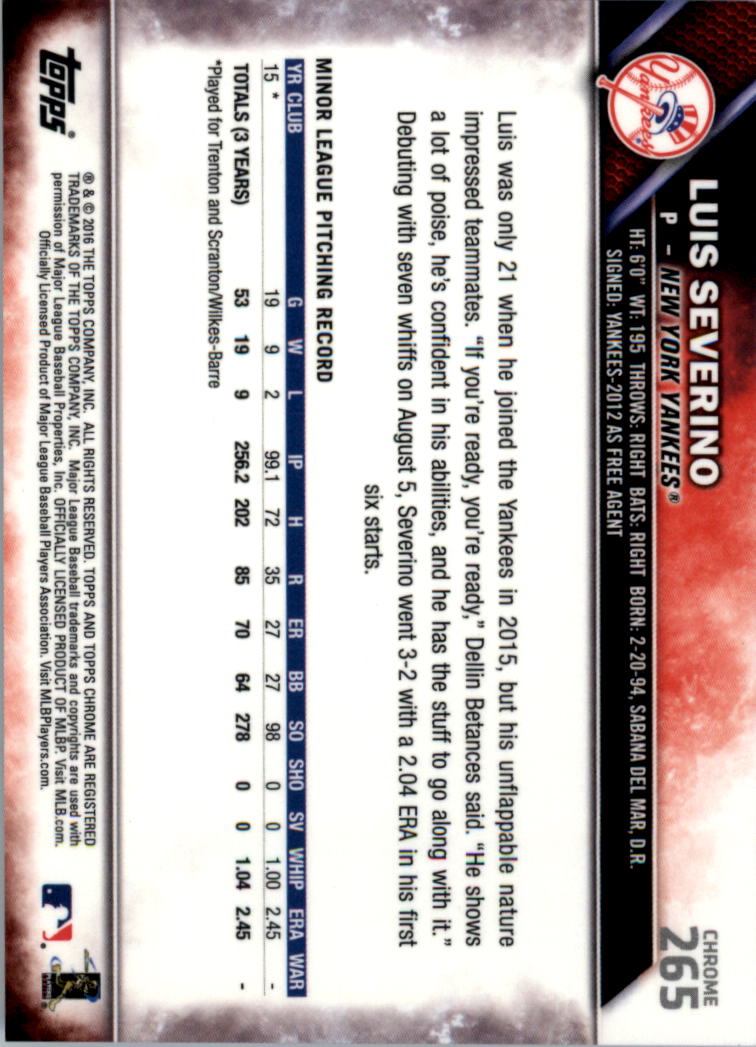 Béisbol 202-301 2016 cromo edición zafiro 202-301 tú eliges - Imagen 121 de 191