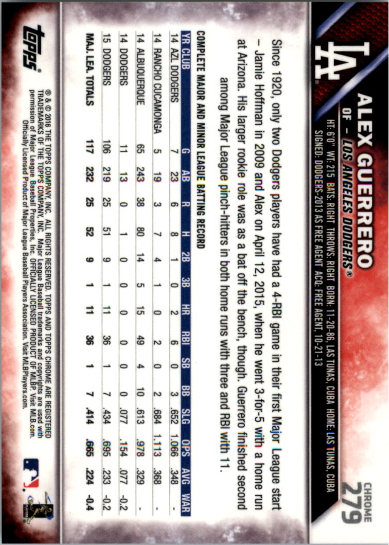 Béisbol 202-301 2016 cromo edición zafiro 202-301 tú eliges - Imagen 147 de 191