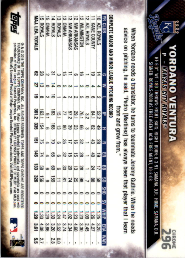 Béisbol 202-301 2016 cromo edición zafiro 202-301 tú eliges - Imagen 181 de 191
