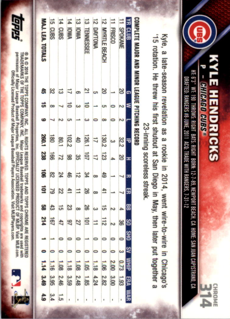 2016 Topps Chrome Sapphire Edition Baseball 302-401 YOU PICK - Picture 25 of 194