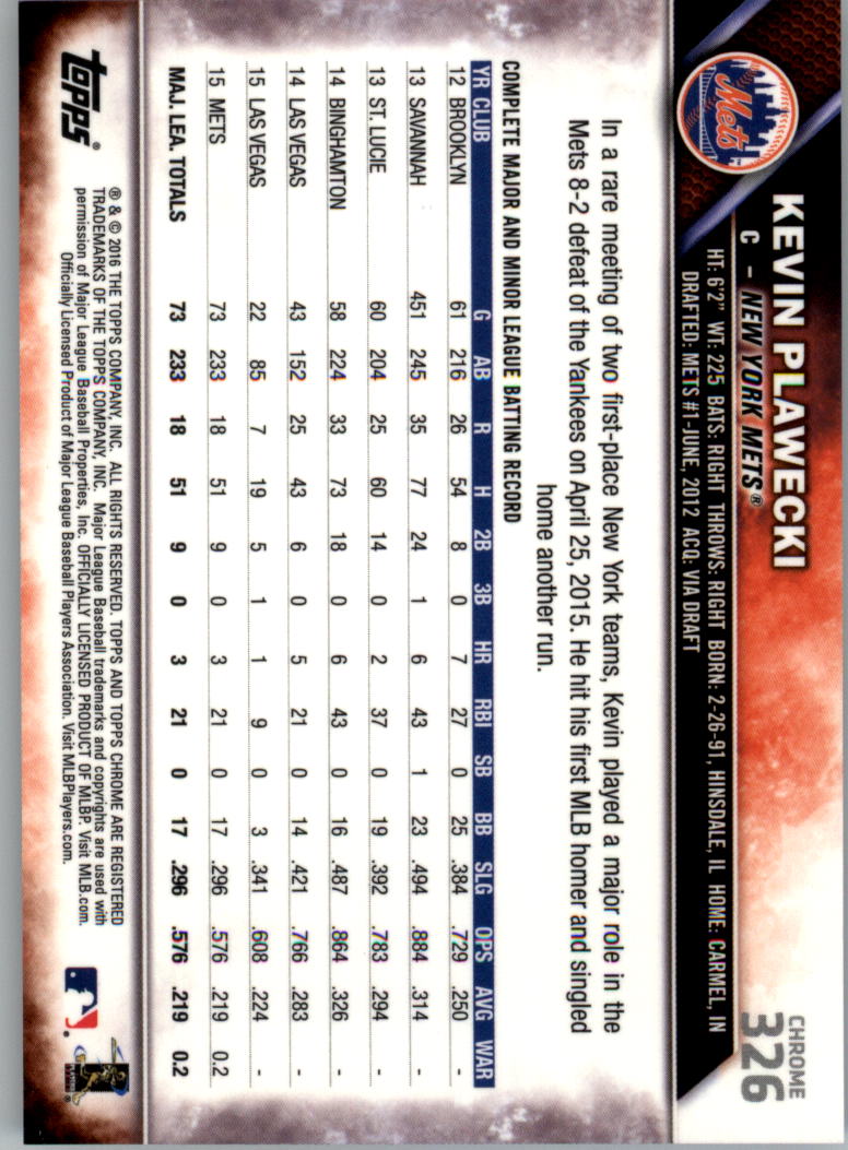 2016 Topps Chrome Sapphire Edition Baseball 302-401 YOU PICK - Picture 49 of 194