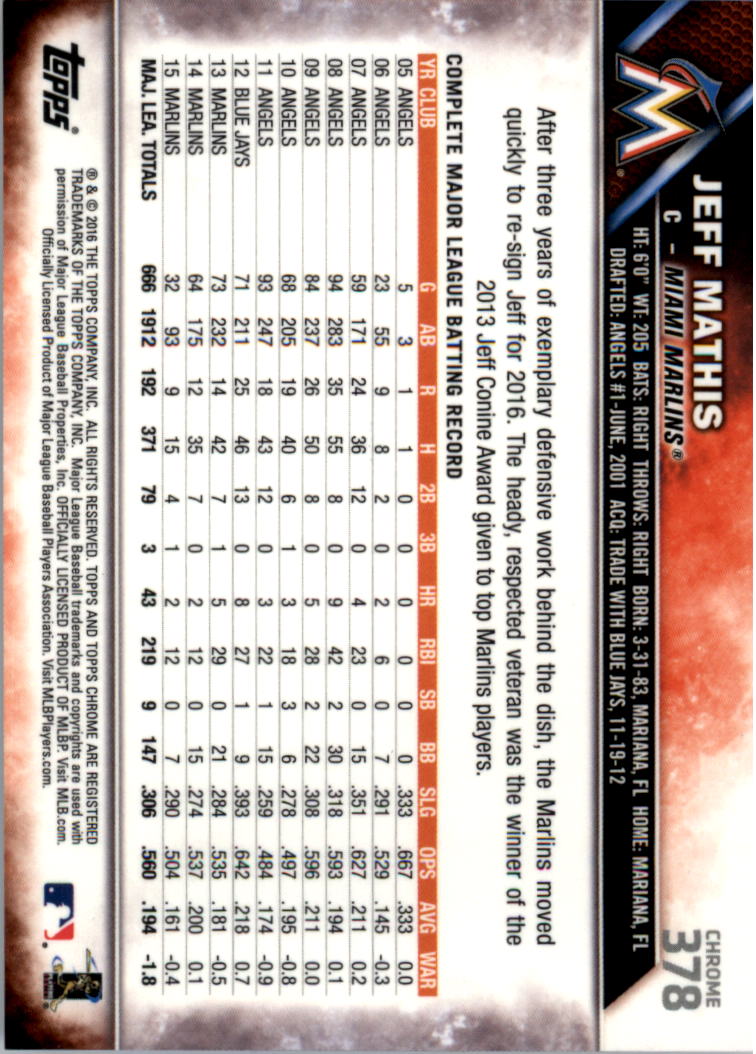 2016 Topps Chrome Sapphire Edition Baseball 302-401 YOU PICK - Picture 150 of 194