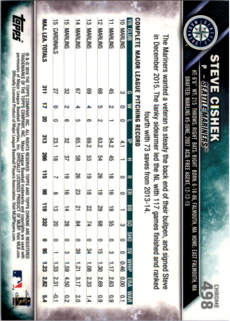 2016 Topps Chrome Sapphire Edition Baseball 402-501 YOU PICK - Picture 193 of 197