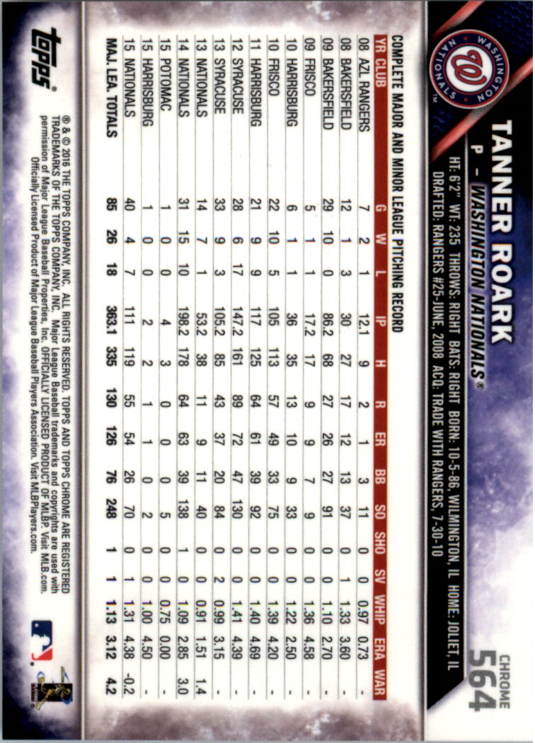 Béisbol 502-601 2016 cromo edición zafiro 502-601 tú eliges - Imagen 123 de 193