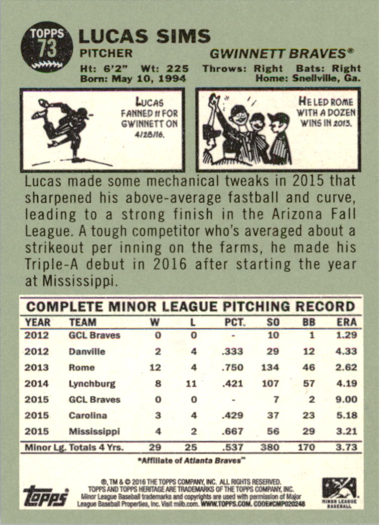 A4740- 2016 Topps Heritage Minors BB 1-215 +Inserts -You Pick- 15+ FREE US SHIP