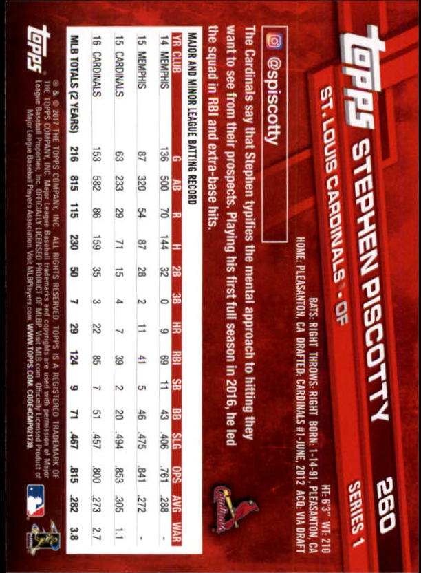 2017 Topps Baseball #251-502 - Picture 17 of 177