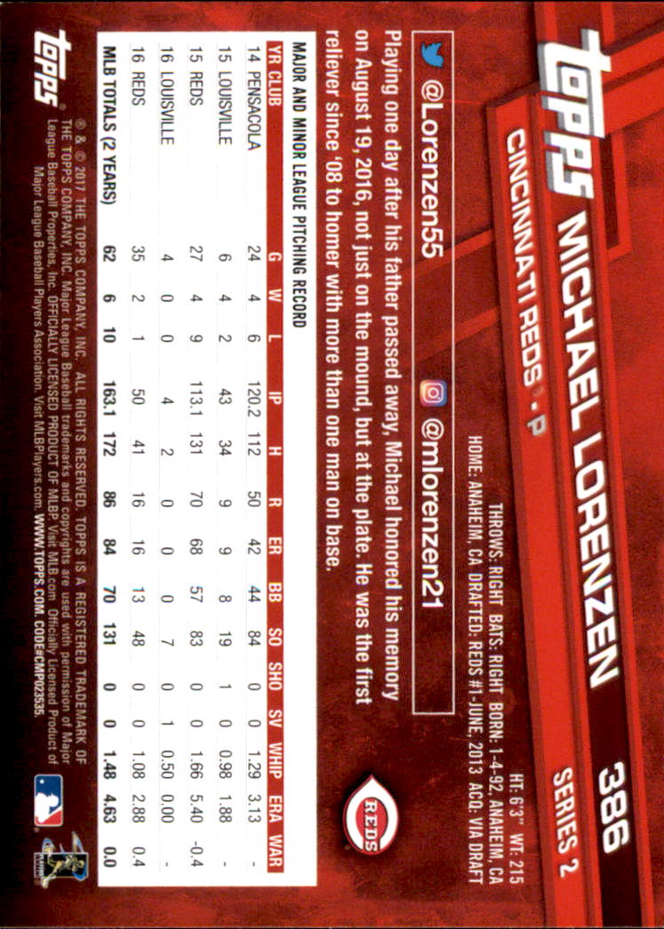 2017 Topps Baseball 301-400 YOU PICK - Picture 161 of 187