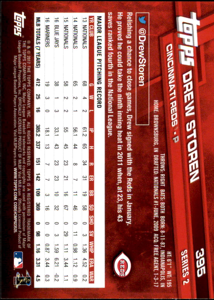 2017 Topps Baseball 301-400 YOU PICK - Picture 177 of 187