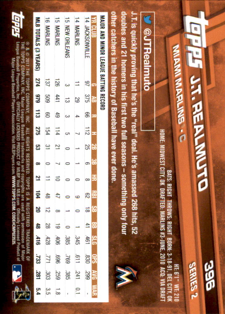 2017 Topps Baseball 301-400 YOU PICK - Picture 179 of 187