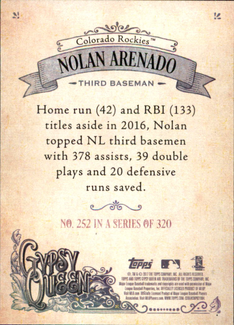 Nolan Arenado Cards 2015 2019 Rockies You Choose EBay