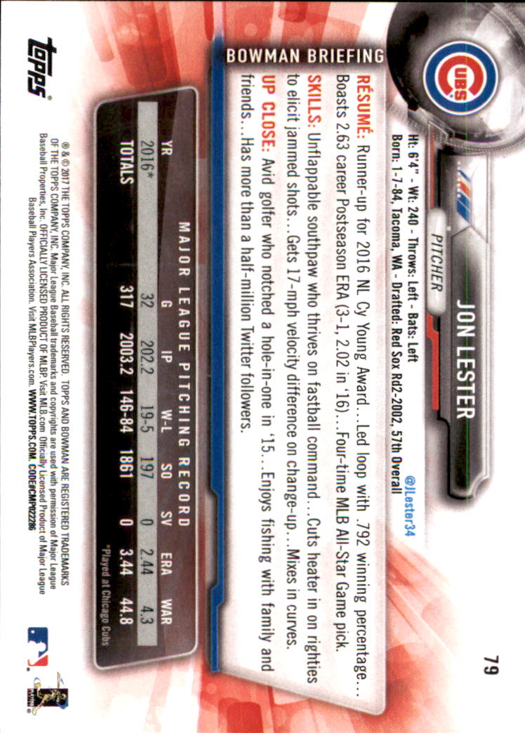 2017 Bowman Baseball & Parallels - Picture 155 of 213