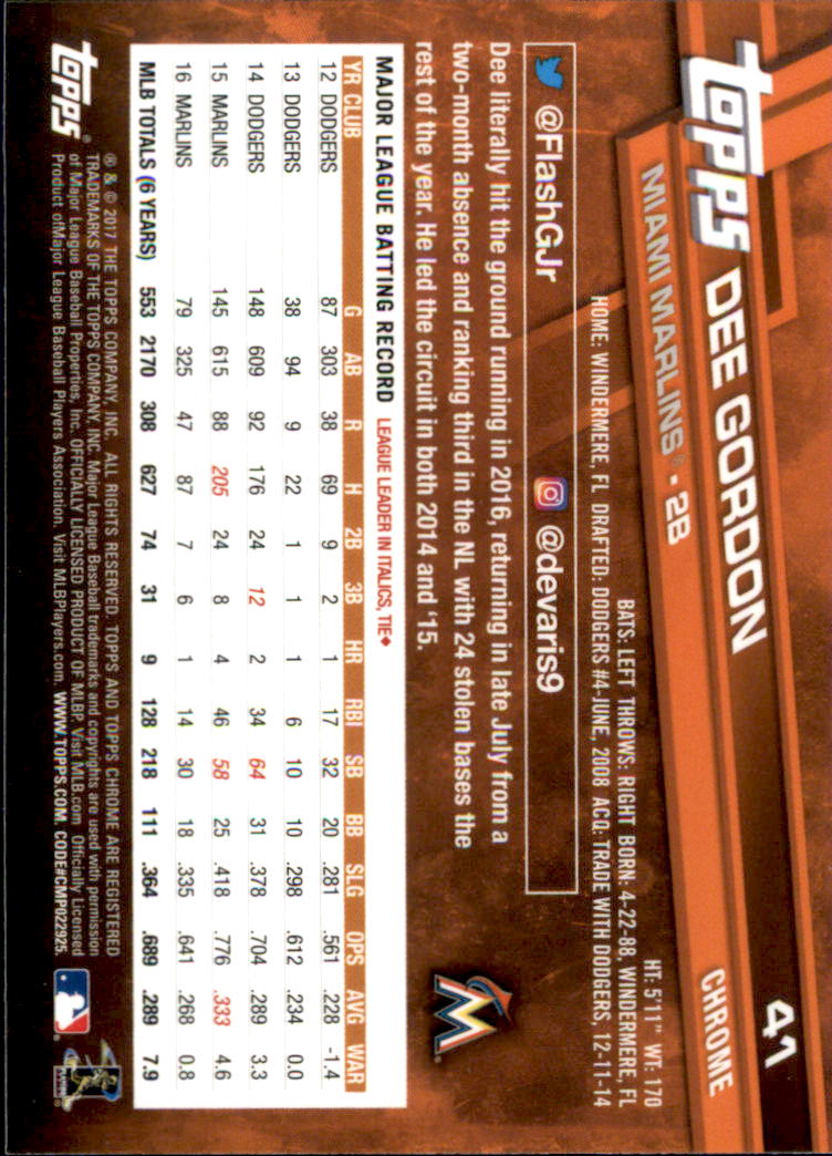2017 Topps Chrome Baseball - Picture 50 of 240
