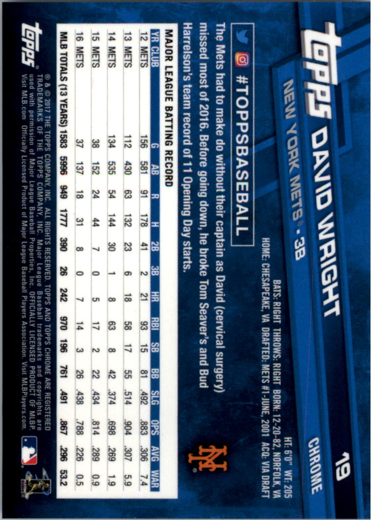 Béisbol Topps 2017 cromo edición zafiro 1-100 tú eliges - Imagen 39 de 199