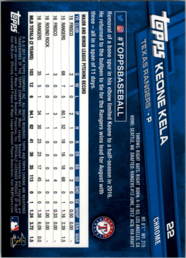Béisbol Topps 2017 cromo edición zafiro 1-100 tú eliges - Imagen 43 de 199