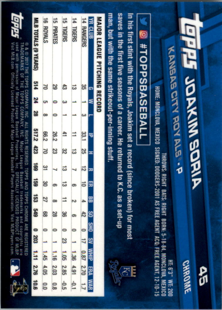 Béisbol Topps 2017 cromo edición zafiro 1-100 tú eliges - Imagen 89 de 199