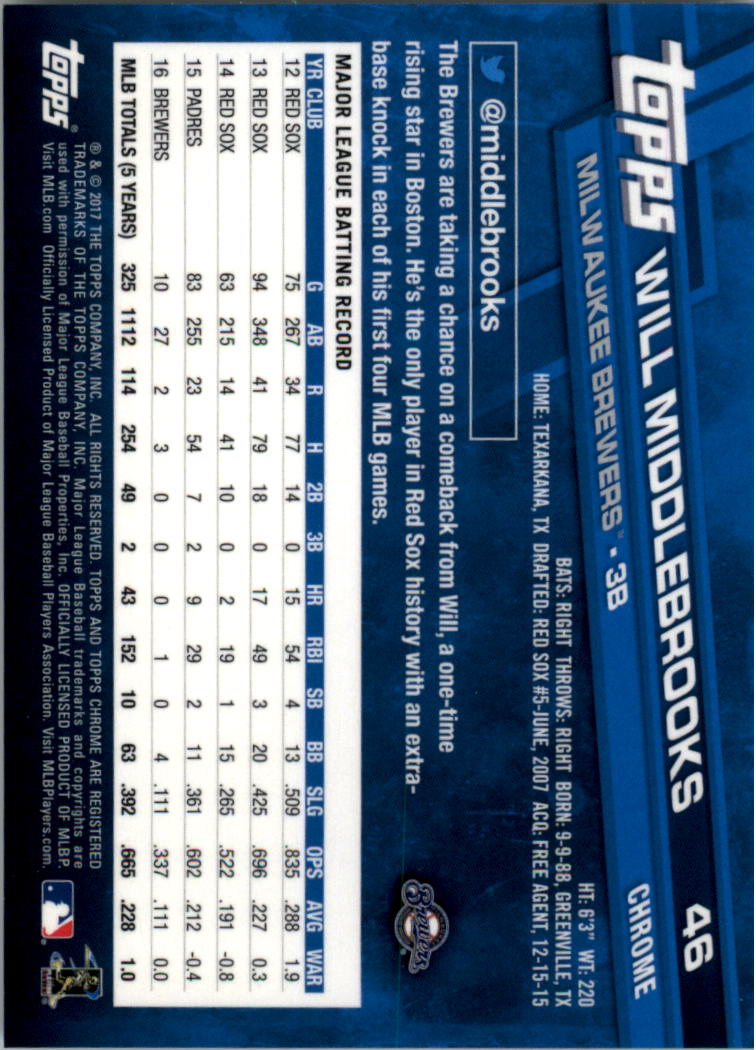 Béisbol Topps 2017 cromo edición zafiro 1-100 tú eliges - Imagen 91 de 199