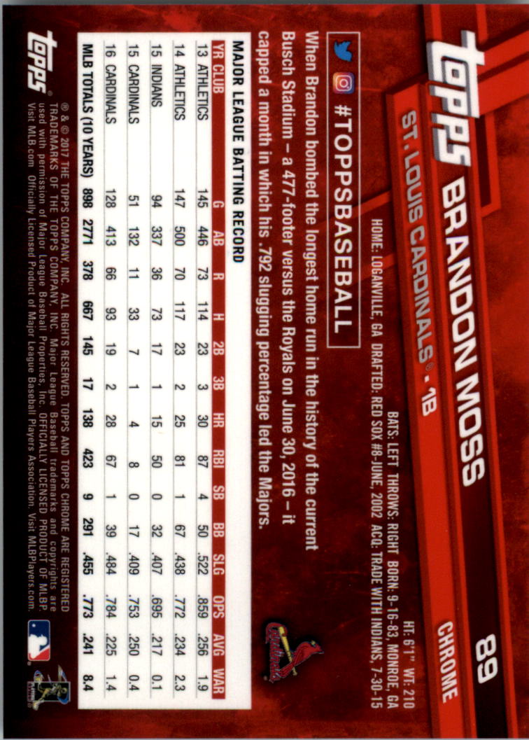 Béisbol Topps 2017 cromo edición zafiro 1-100 tú eliges - Imagen 177 de 199